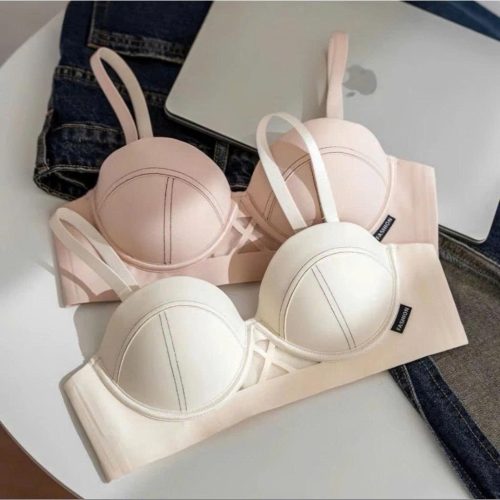 Áo Lót Su Lụa Cup Ngang Nâng V1 Không Ngọng, Có Mút Đệm 1.5cm, Đệm Kép 2 Lớp Gom Quả Chống Xệ
