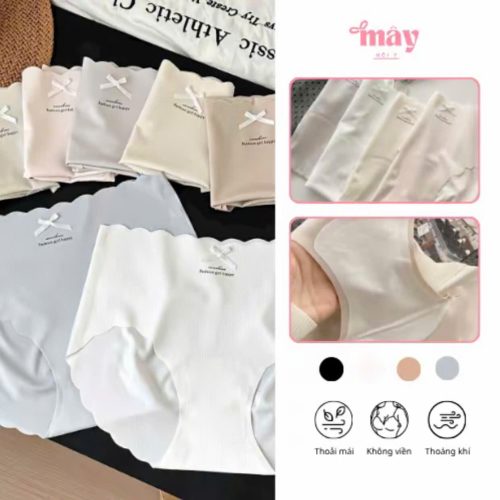 Quần lót su nơ không viền co giãn thoải mái